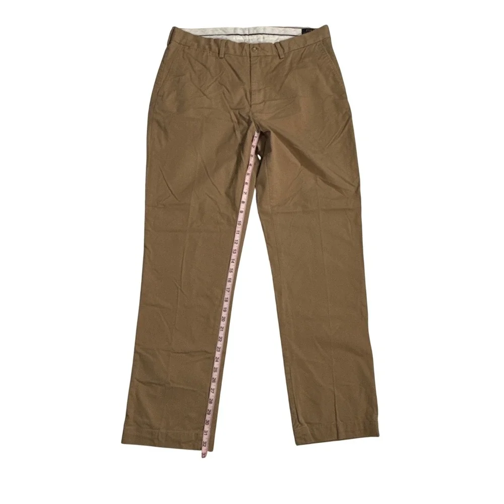 Polo Ralph Lauren Chinos Men 36x34 Tan Excellent Stretch Classic Fit Pants